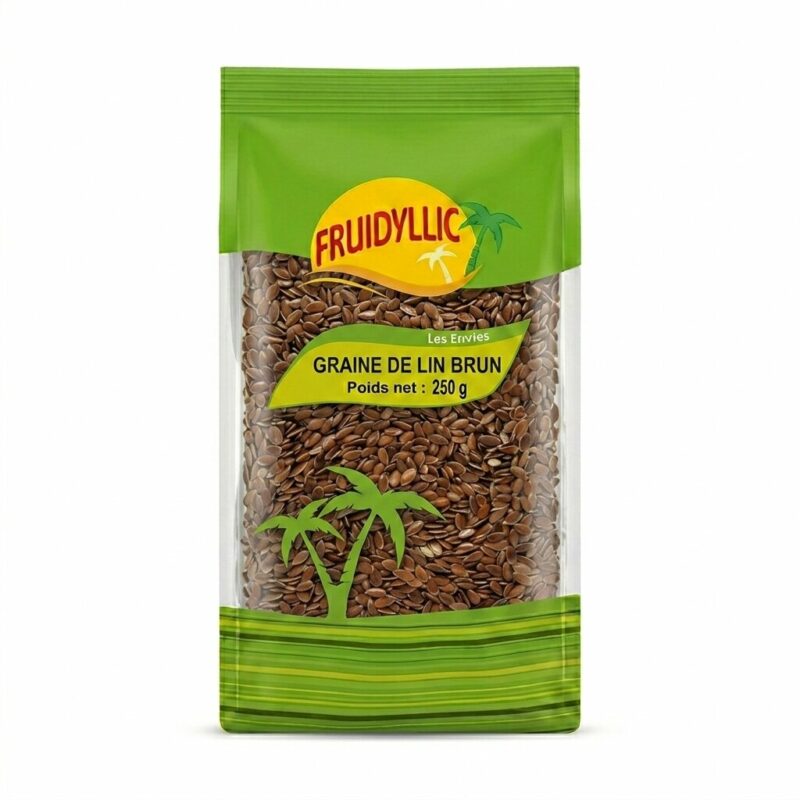 Graines de lin brun