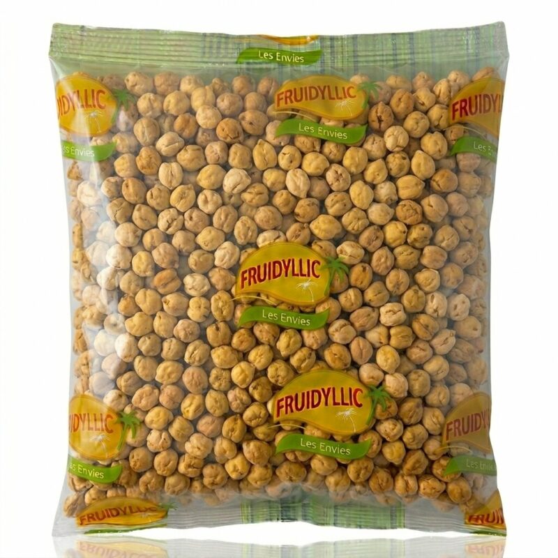 Pois chiches jaunes grillés