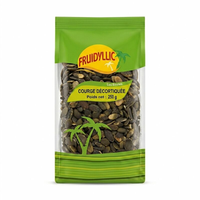 Graines de courge décortiquées crues