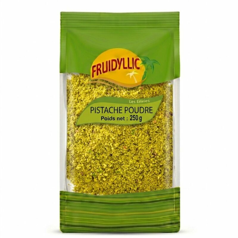 Pistaches décortiquées en poudre