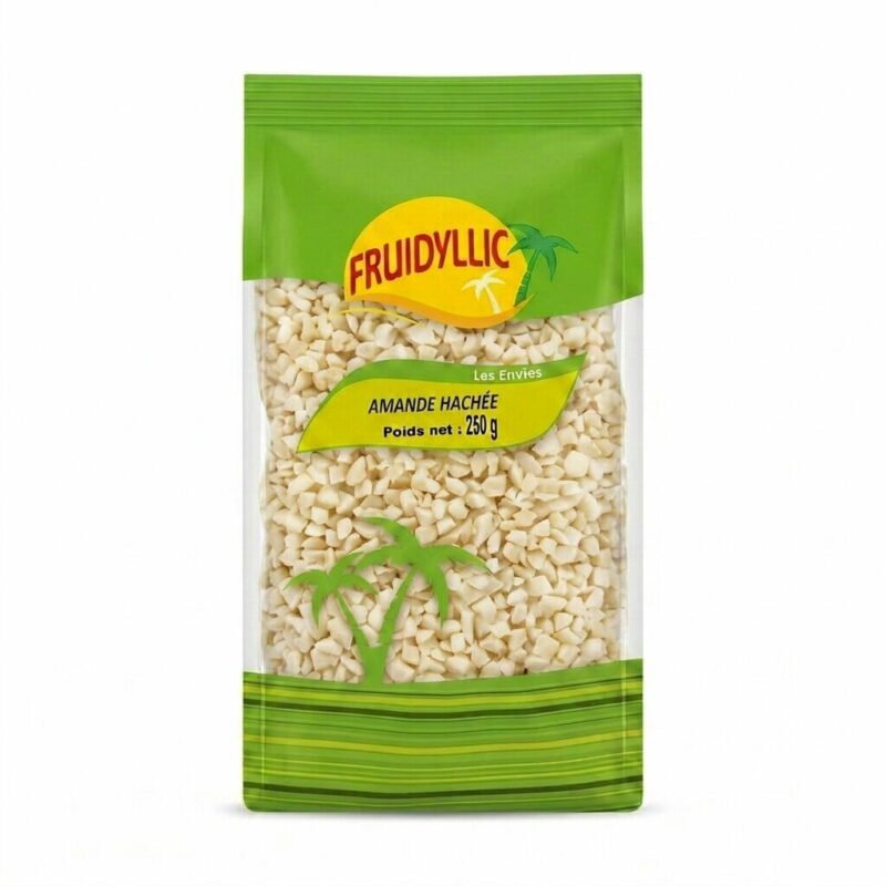 Amandes blanchies hachées