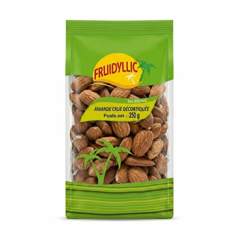 Amandes décortiquées crues Nonpareil