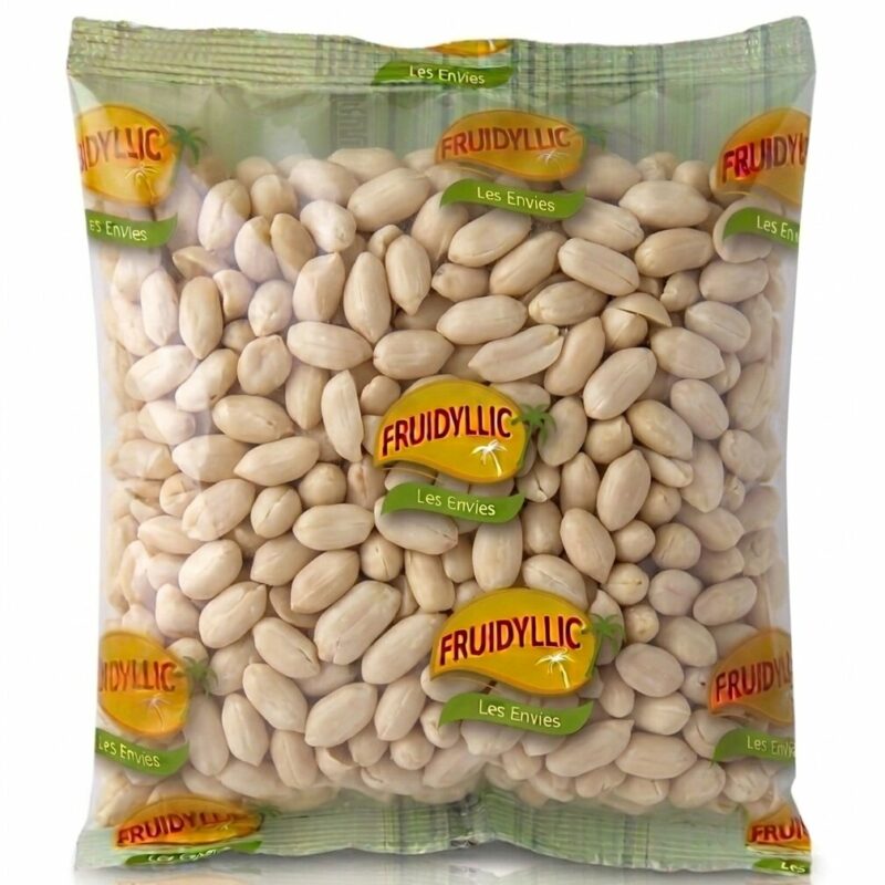 Arachides blanchies crues