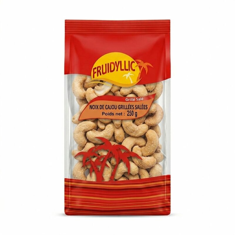 Noix de cajou grillées salées