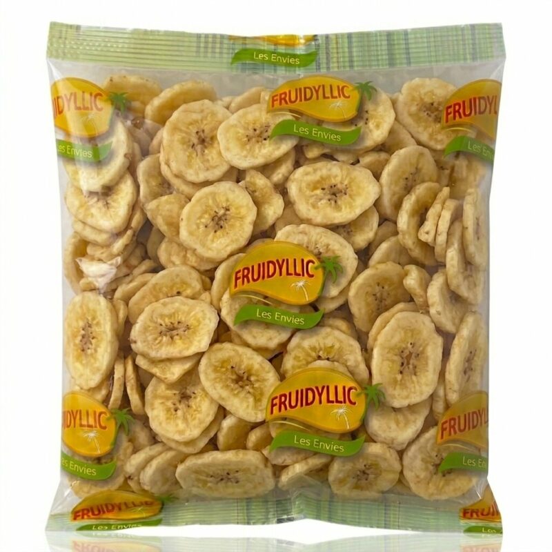 Bananes chips aromatisées