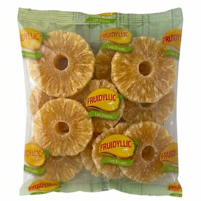 Rondelles d'Ananas séchées sucrées