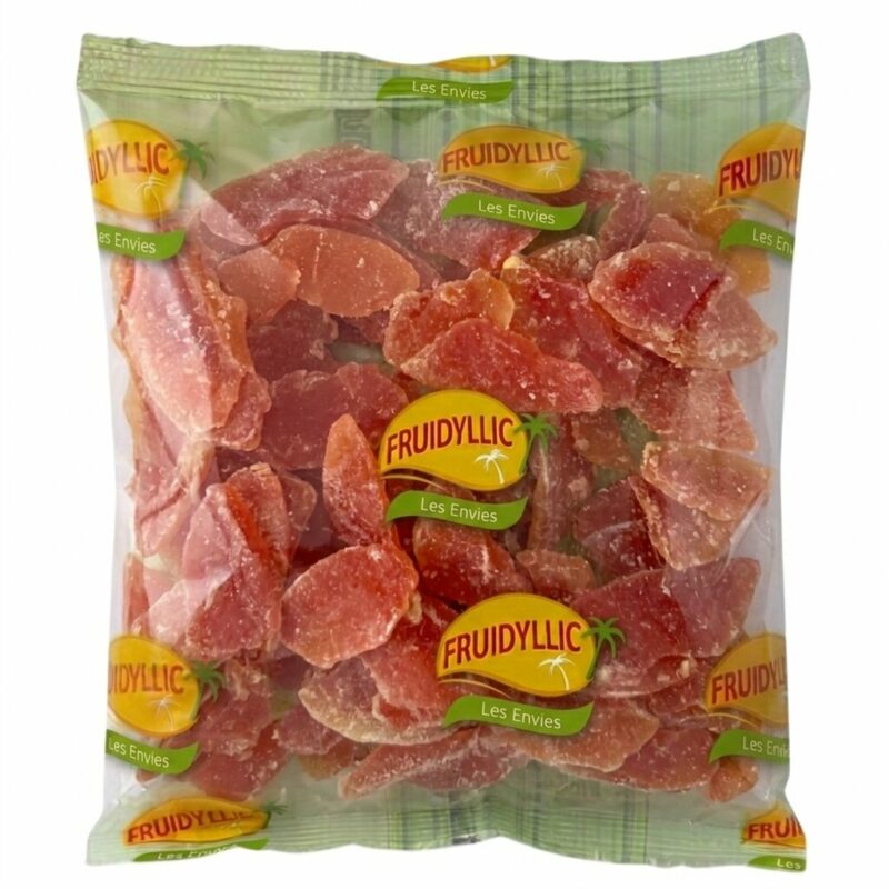 Lamelles de Papayes séchées sucrées