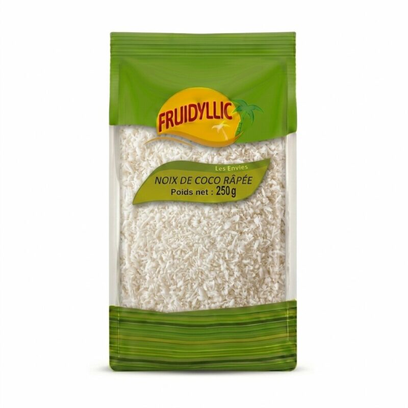 Noix de coco râpée séchée