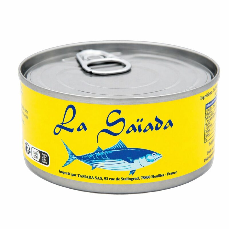 Thon Listao entier à l'huile de tournesol 1/4 La Saïada