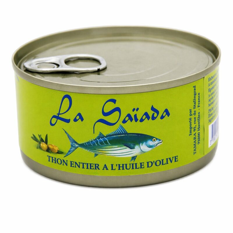 Thon entier à l'huile d'olive 1/4 La Saïada