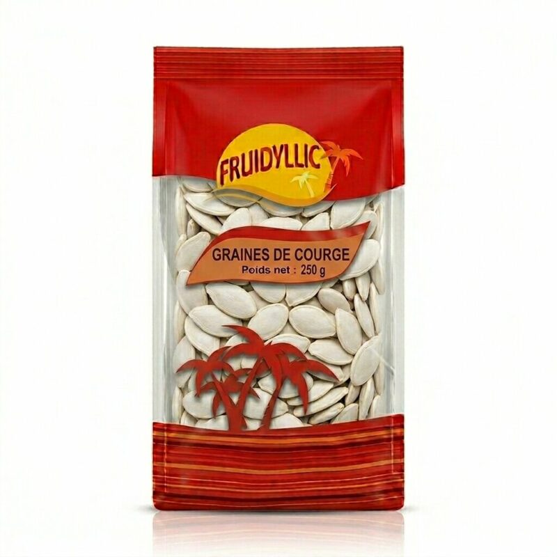 Pépites de courges grillées salées