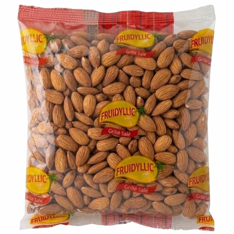 Amandes grillées salées