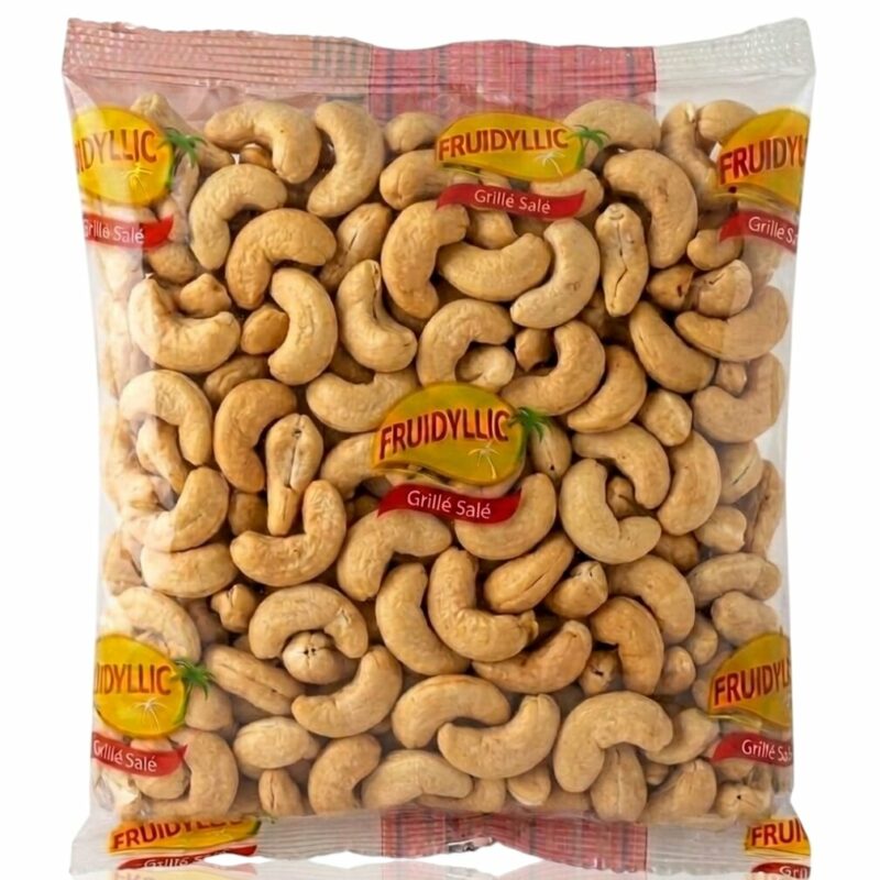 Noix de cajou grillées salées