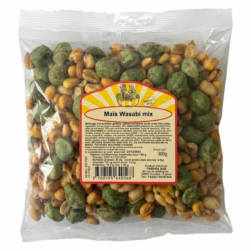 Mélange maïs wasabi mix
